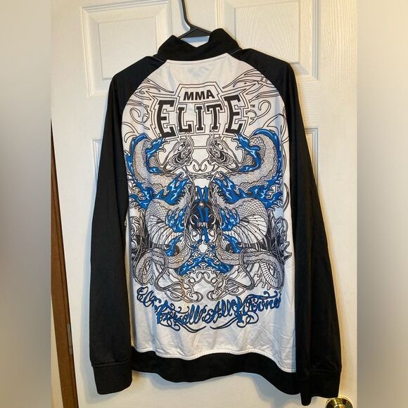 MMA Elite Serpents Full Zip Track Jacket, Size XL - Picture 1 of 3